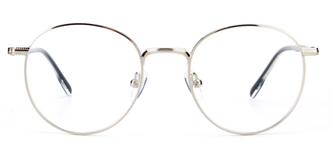 Men Vista Eyeglasses: Pavel -  Silver - SpecSMART Eye Clinic (Front View)